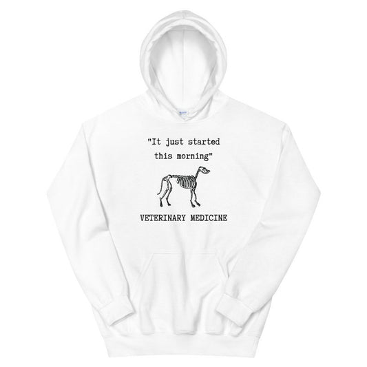 "It Just Started This Morning" Unisex Hoodie